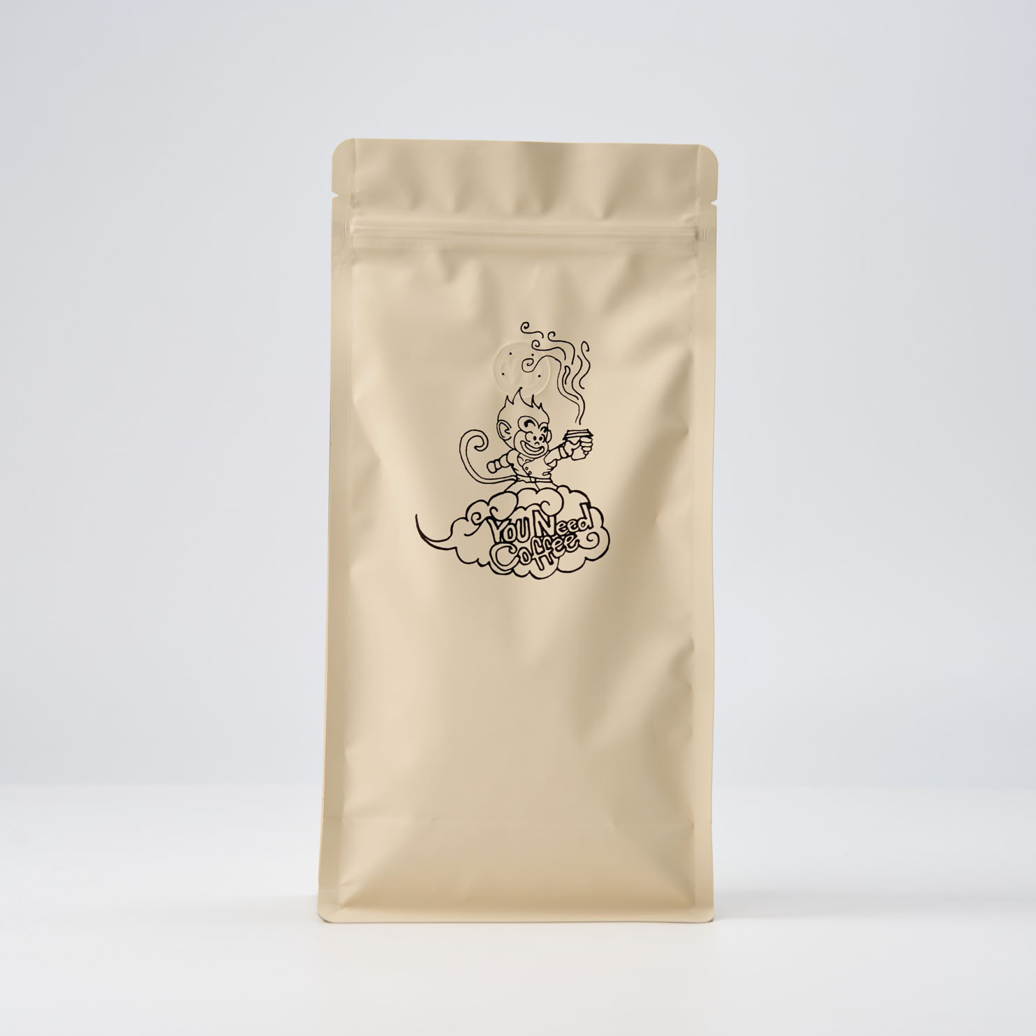 שקית קפה מודפסת של YOU NEED COFFEE